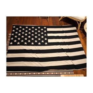 Black and White Tapestry/Flag